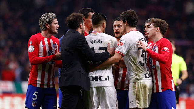 El 'Bilbao' asalta el Metropolitano entre la bronca y el Athletic huele la final