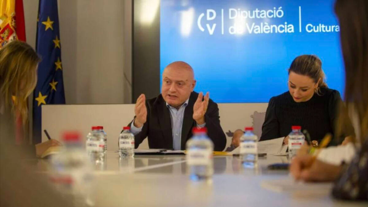 Paco Teruel, responsable de Cultura en la Diputación de Valencia