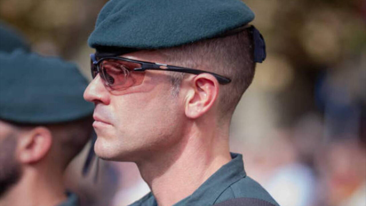 David Pérez Carracedo, agente de la Guardia Civil fallecido en Barbate (Cádiz). G.C. Pamplona.