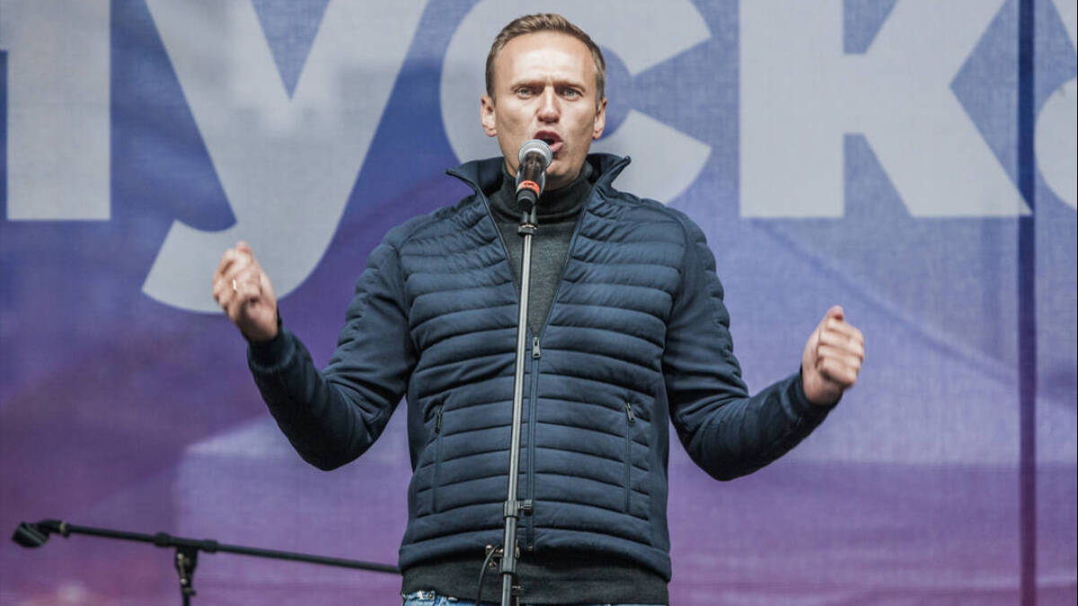 Alexei Navalny, considerado el mayor opositor de Putin durante los últimos 10 años, durante un discurso en una protesta en el 2019.