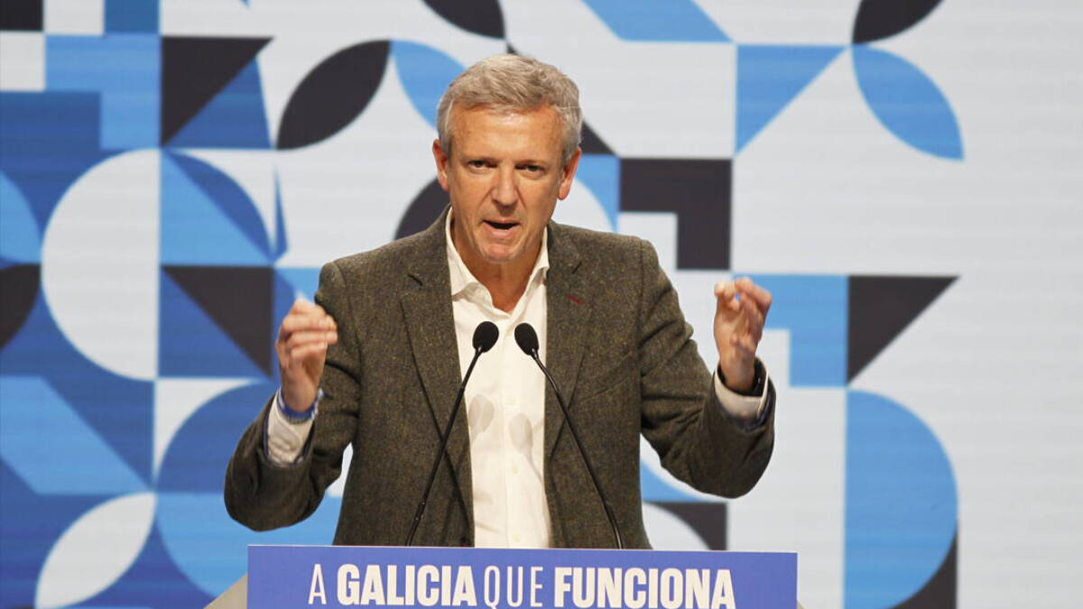 Alfonso Rueda, candidato del PP a la Xunta