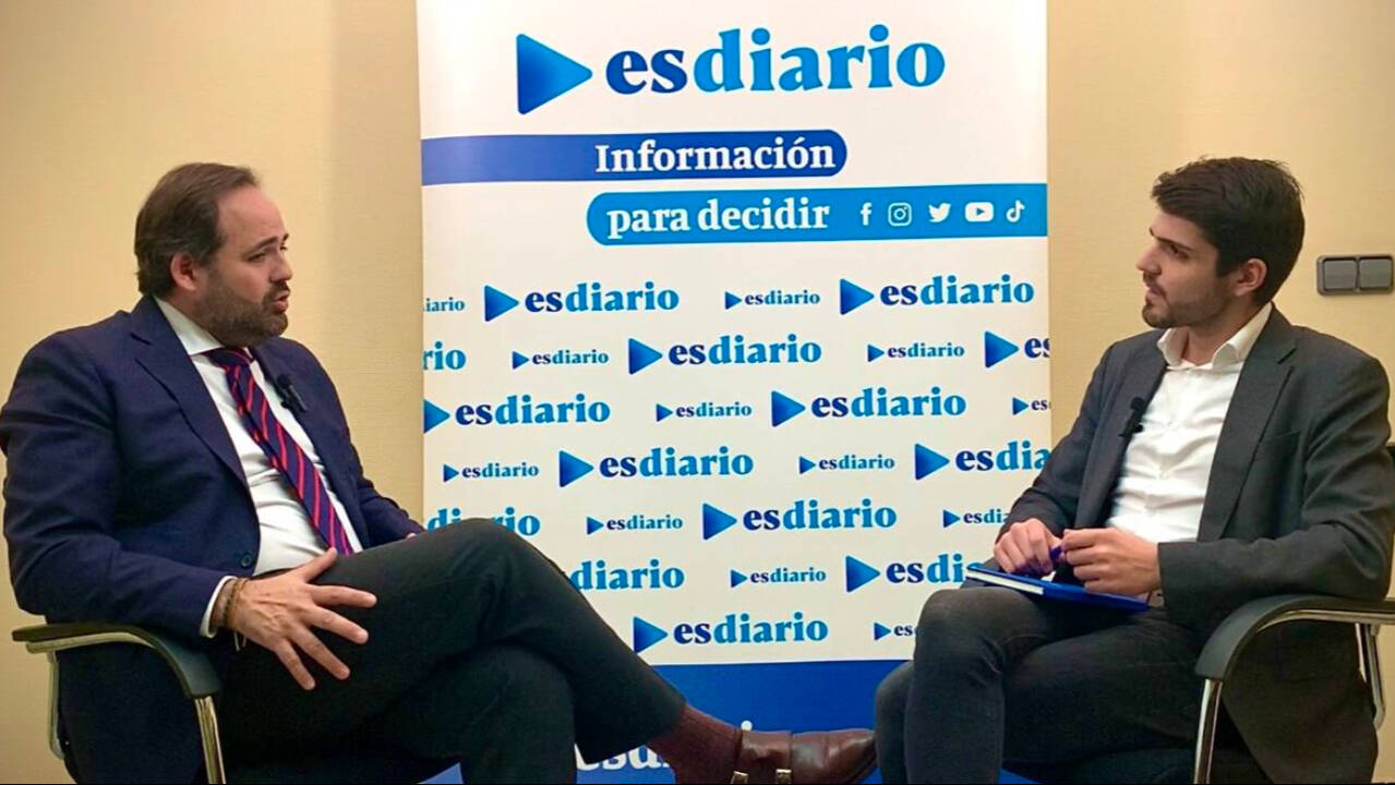 Paco Núñez, presidente del PP de CLM, en entrevista con ESdiario