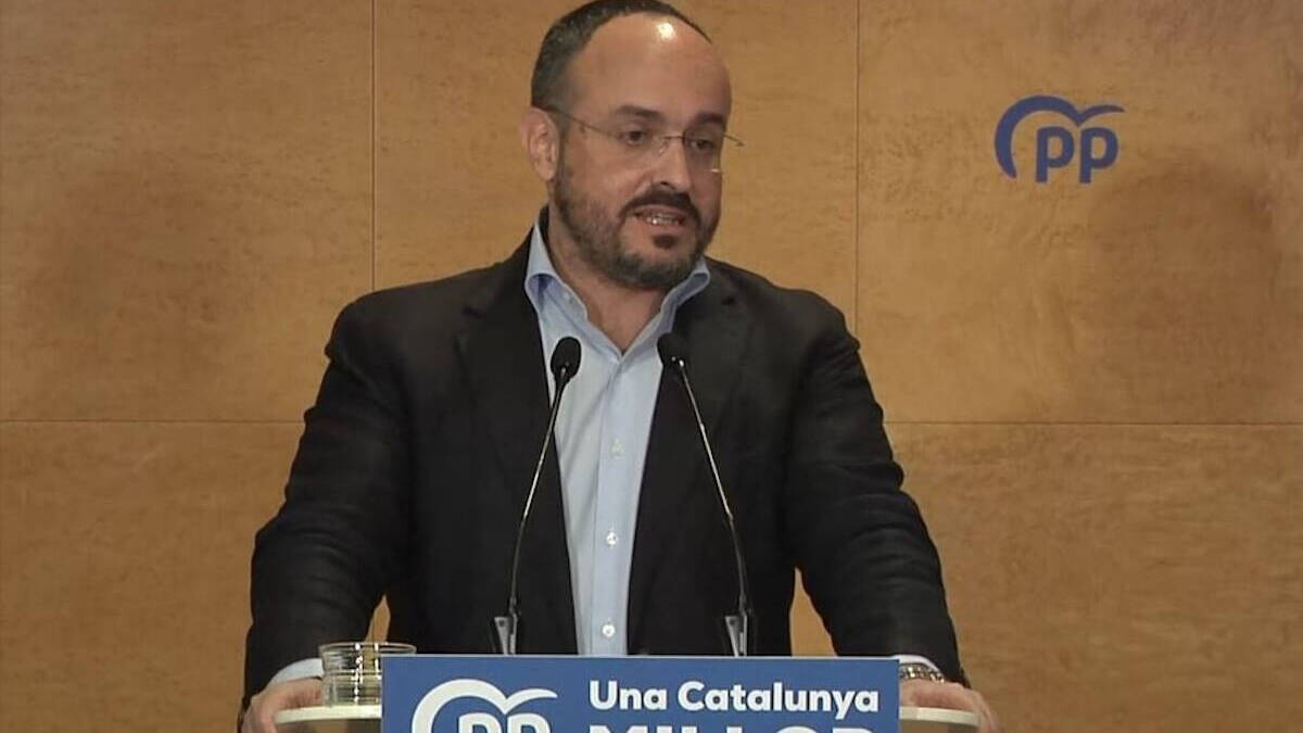 Alejandro Fernández, líder del PP en Cataluña