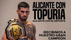 Alicante recibirá al campeón mundial Topuria en la Plaza del Ayuntamiento