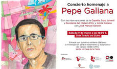 El músico Pepe Galiana será homenajeado con un concierto en el Gran Teatro