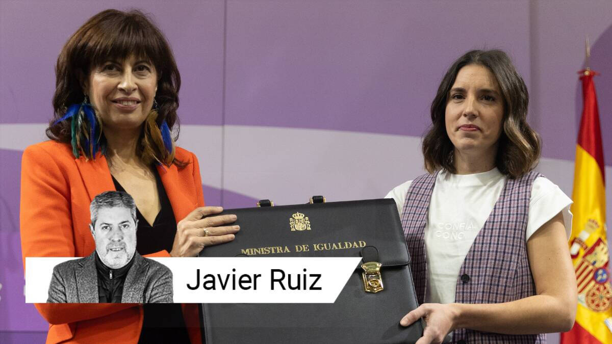 Irene Montero traspasa su cartera de Igualdad a Ana Redondo.