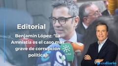 Benjamín López: “La Amnistía es el caso más grave de corrupción política”