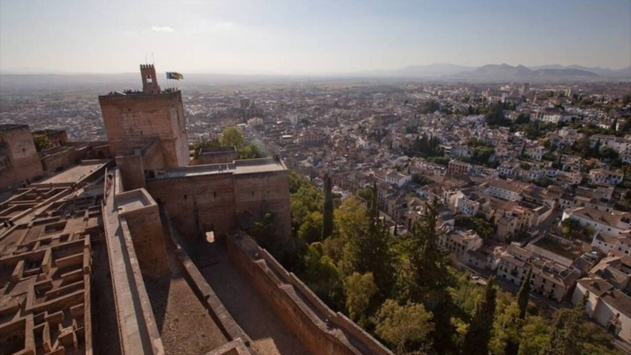 Vista de la ciudad de Granada.