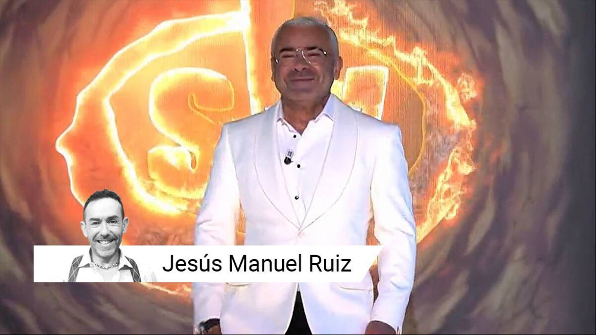 Jorge Javier Vázquez en el estreno de la nueva edición de Supervivientes en Telecinco.