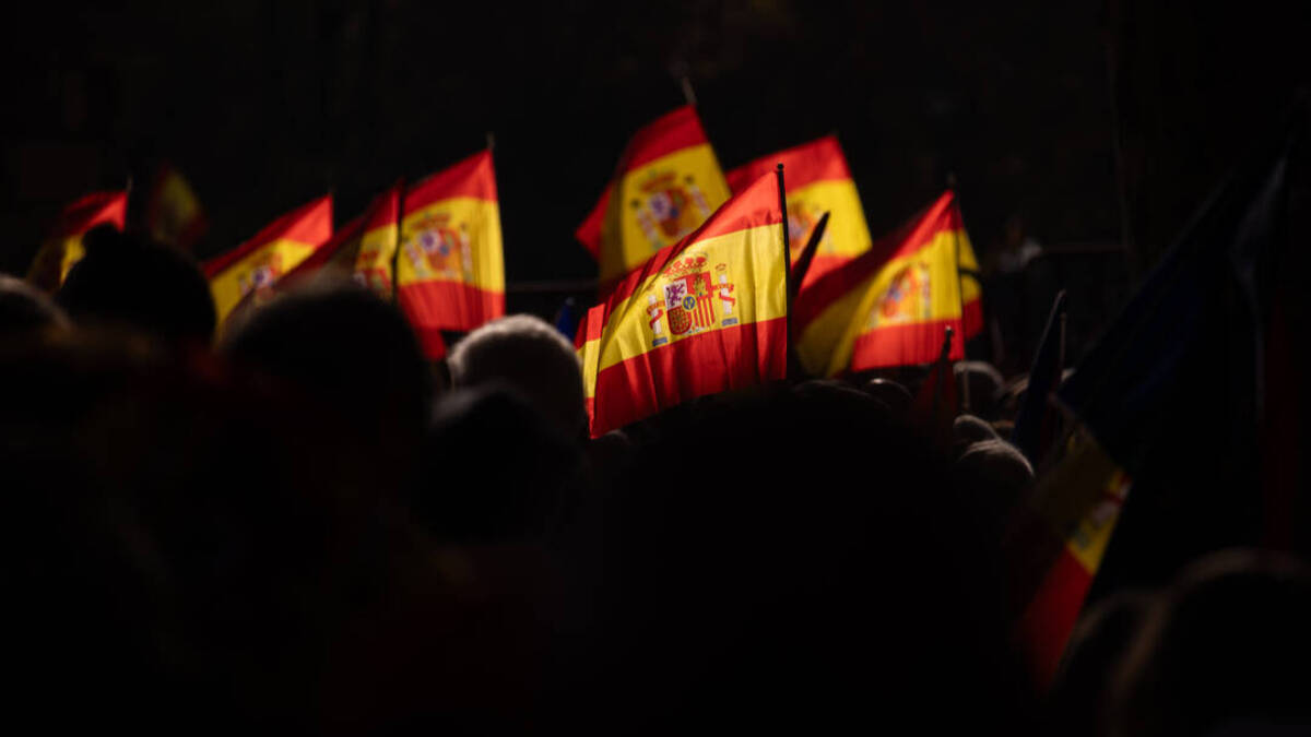 España en juego: concentración contra la amnistía y las cesiones del Ejecutivo