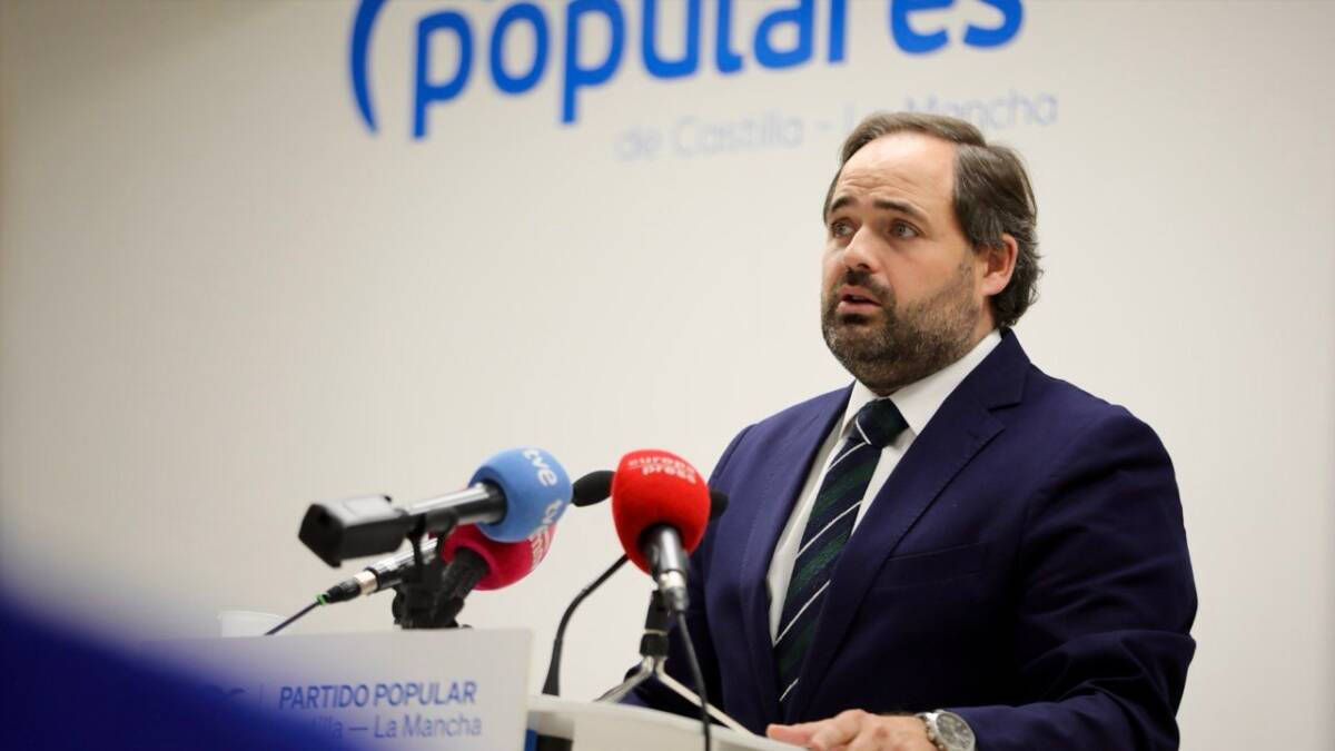 El presidente del Partido Popular de Castilla La-Mancha, Paco Núñez.