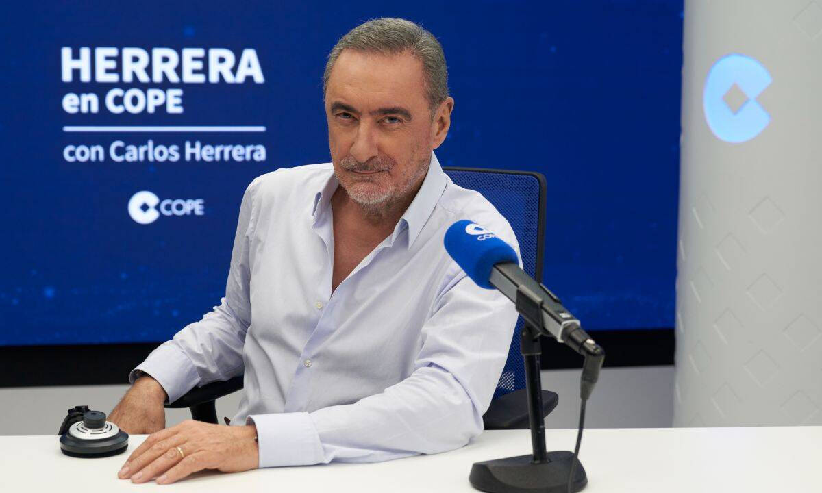 Carlos Herrera, presentador de 'Herrera en COPE'.