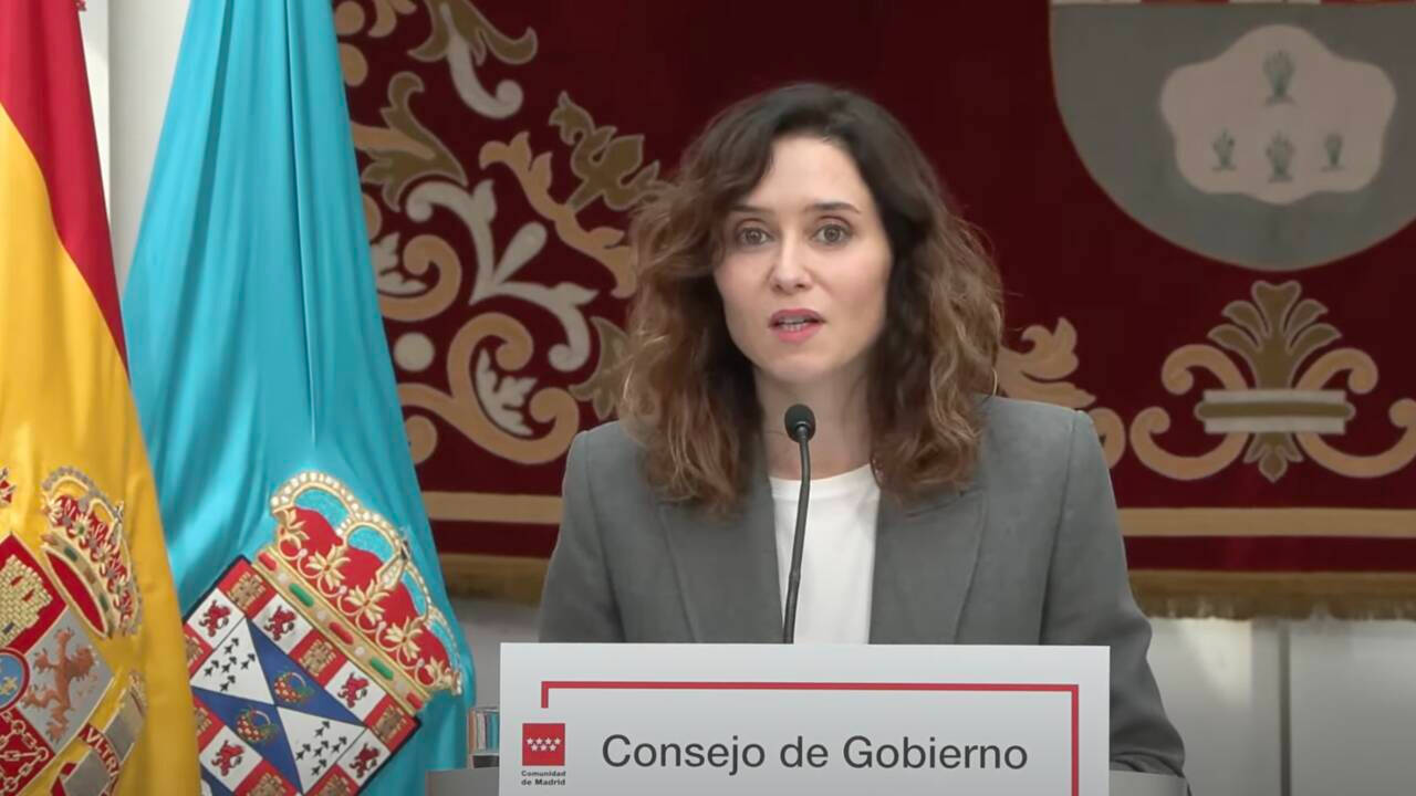 Isabel Díaz Ayuso, la presidenta de la Comunidad de Madrid