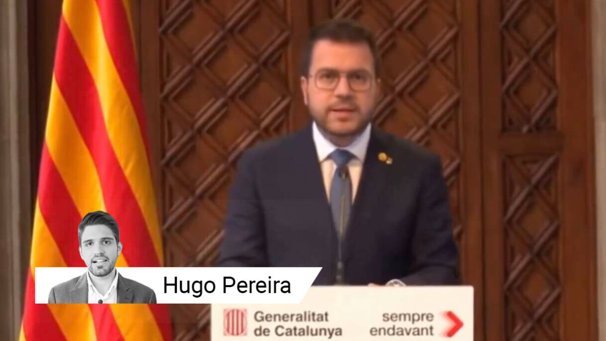 Pere Aragonés, presidente de la Generalitat