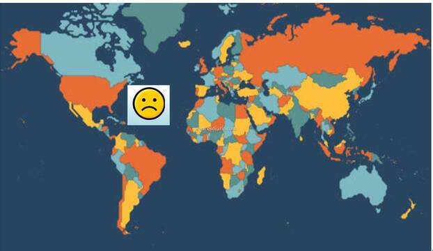 Tras la Pandemia: los 10 países más infelices del mundo 