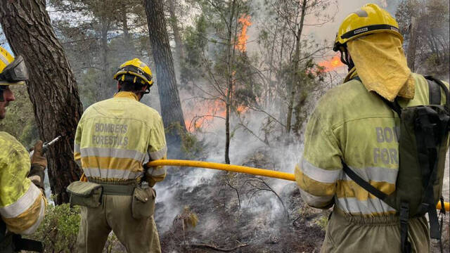 Generalitat adelanta la contratación de más bomberos forestales