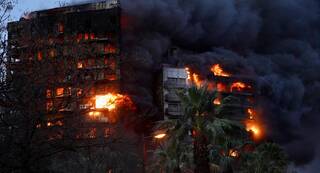 Afectados por el Incendio de Campanar denuncian a los Agentes de Edificación 
