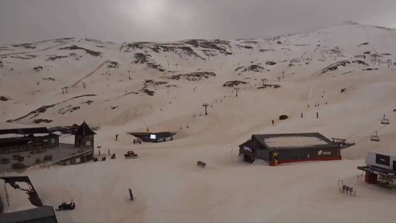 Imagen de la estación de esquí de Sierra Nevada (Granada).