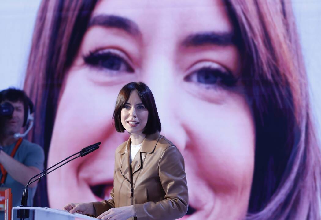Diana Morant, durante el congreso del PSPV de Benicàssim.