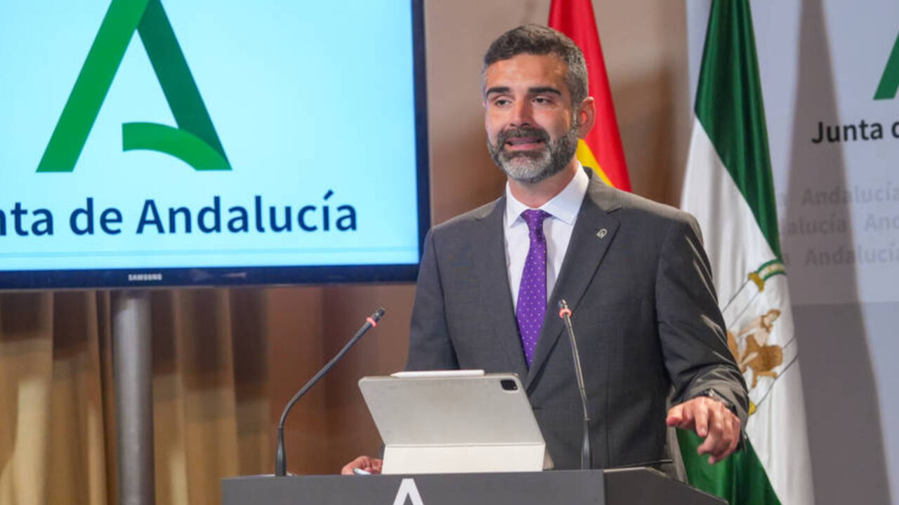 El portavoz del Gobierno de la Junta de Andalucía, Ramón Fernández-Pacheco.