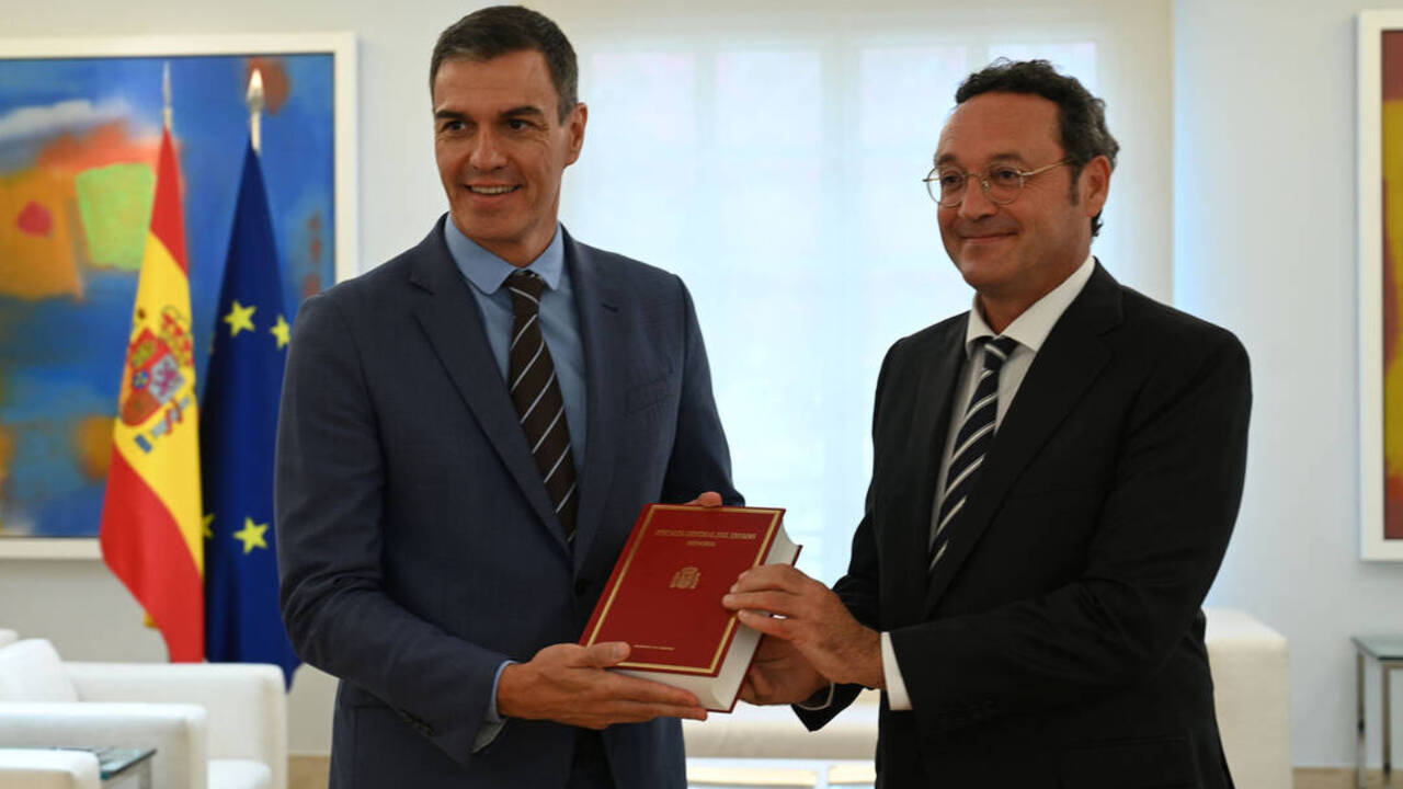 El presidente del Pedro Sánchez y fiscal general del Estado