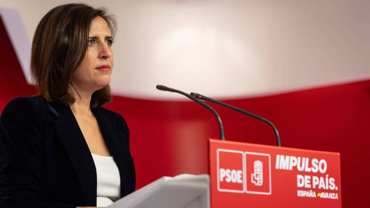 La portavoz del PSOE, Esther Peña, en una fotografía de la semana pasada. 