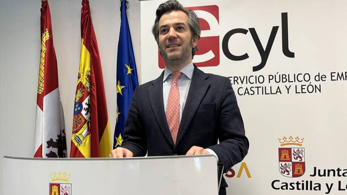 El gerente del servicio público de empleo en Castilla y León, Álvaro Ramos-Catalina