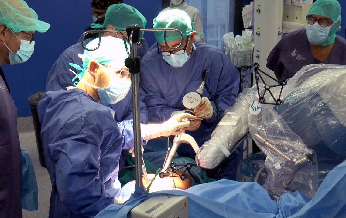 Cirurgia robòtica a l'Hospital General de València
