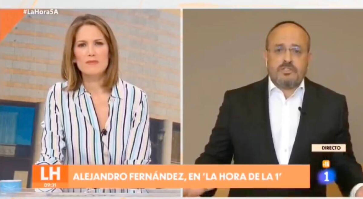 Silvia Intxaurrondo entrevista a Alejandro Fernández