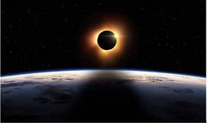 Cómo se vio el eclipse solar desde el espacio, (vídeo de la NASA)
