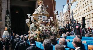 La Mare de Déu del Lledó recorre Castellón en el centanario de su coronación 