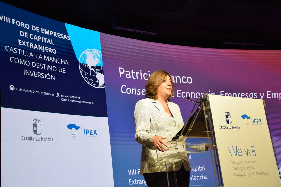 La consejera de Economía, Empresas y Empleo, Patricia Franco