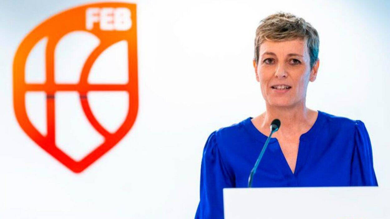 Elisa Aguilar, presidenta de Federación Española de Baloncesto