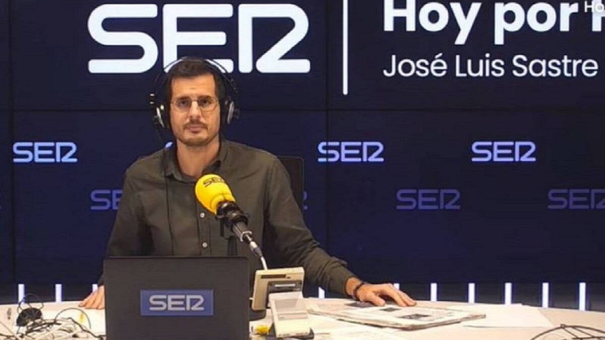 José Luis Sastre, copresentador de "Hoy por hoy", en la cadena SER. 