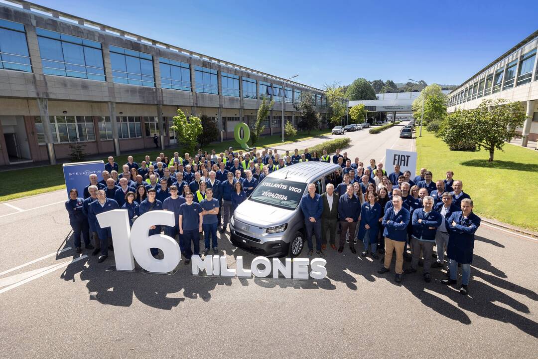 Stellantis Vigo celebra la fabricación de 16 millones de coches 