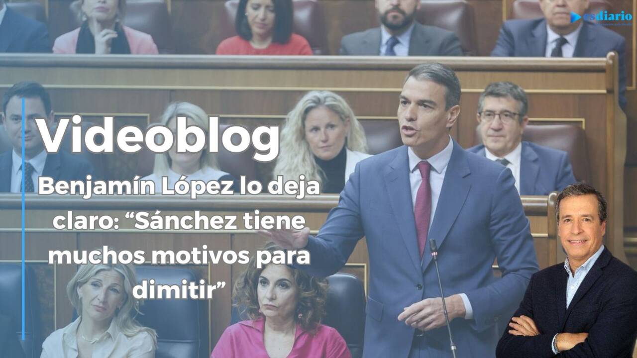 Al fondo de la imagen se ve a Pedro Sánchez, presidente del Gobierno