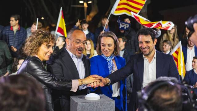 El candidato del PP catalán se lo deja claro a Sánchez y Puigdemont: 