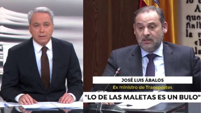 Vicente Vallés desmonta las mentiras de Ábalos sobre las maletas de Delcy Rodríguez