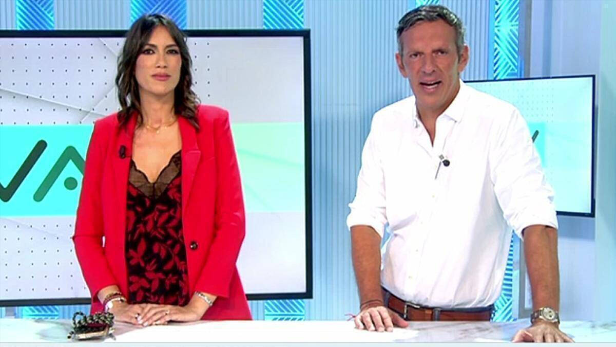 Patricia Pardo y Joaquín Prat, presentadores de 'Vamos a ver' en Telecinco.